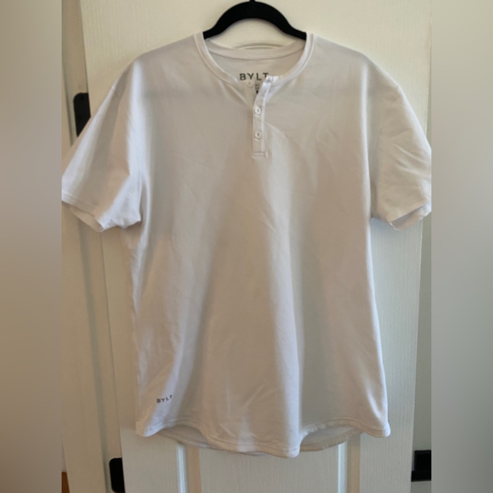 White Bylt Basics Henley